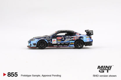TSM Mini GT 1:64 Nissan Silvia (S15) D-MAX #70 D-MAX Racing 2023 D1 Grand Prix