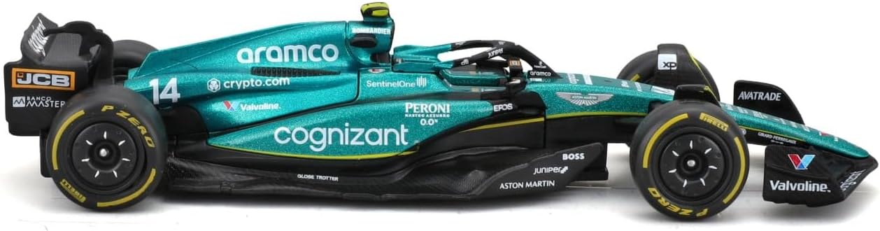 Bburago 1/43 F1 Aston Martin AMR23 Fernando Alonso