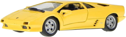 1:24 Lamborghini Diablo Yellow Diecast Model Car