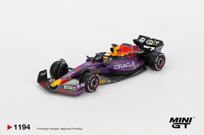 TSM Mini GT 1:64 Oracle Red Bull Racing RB19 #1 Max Verstappen 2023 F1 2023 Las Vegas GP Winner