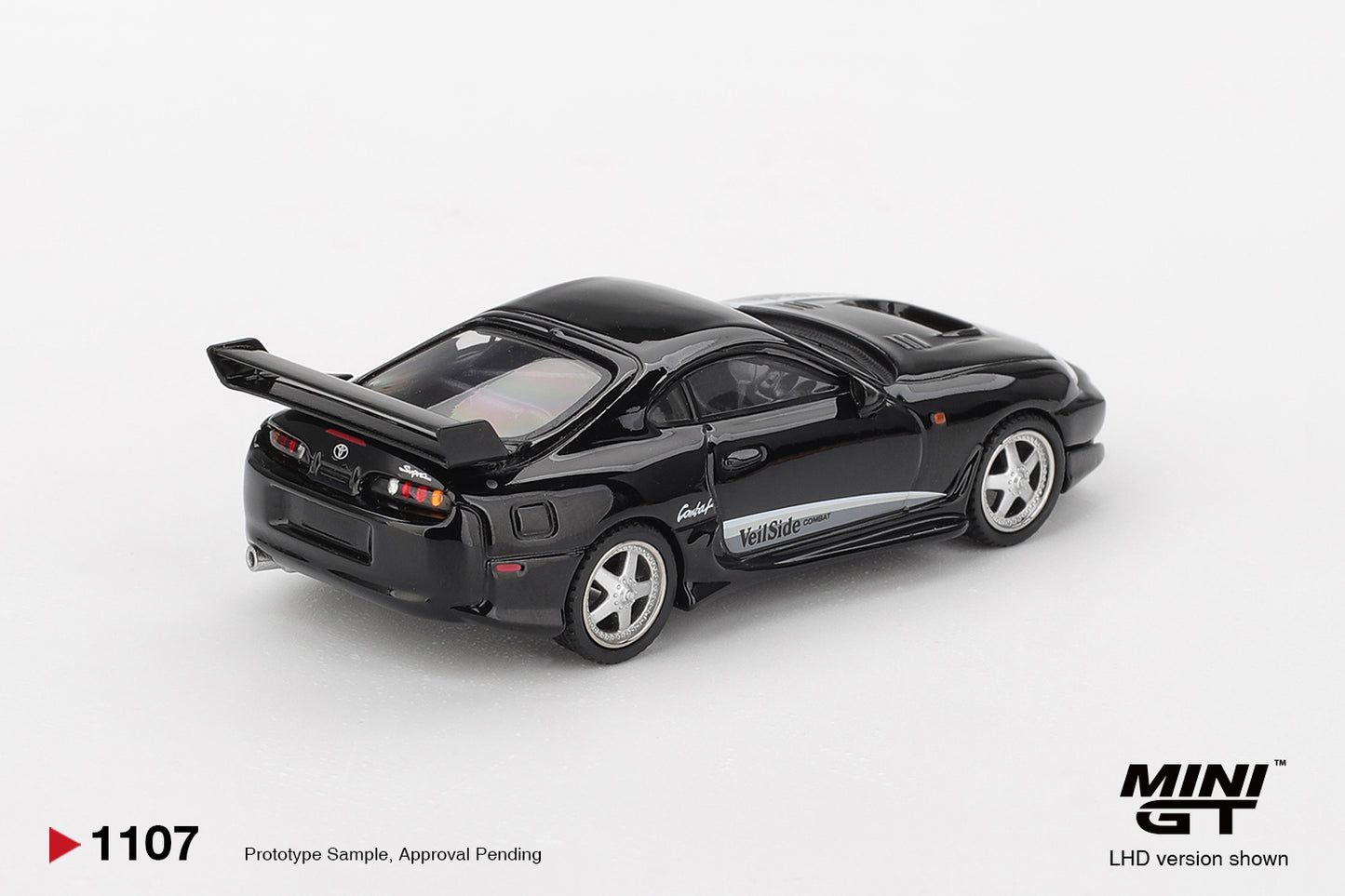 TSM Mini GT 1:64 Toyota Supra VeilSide Combat V-II Black RHD