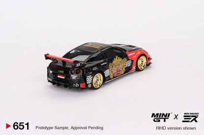 TSM Mini GT 1:64 LB-Silhouette WORKS GT NISSAN 35GT-RR Ver.1 “BARONG” MINI GT x MIZU Diecast