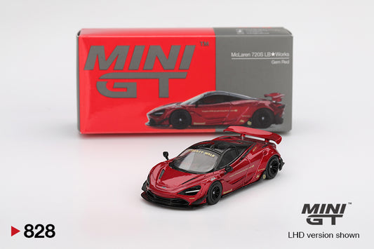 TSM Mini GT 1:64 McLaren 720S LB Works Gem Red