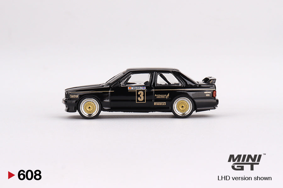 TSM Mini GT 1:64 BMW M3 #3 JPS Team BMW 1987 ATCC Championship 1st (LHD) (OZ Exclusive)