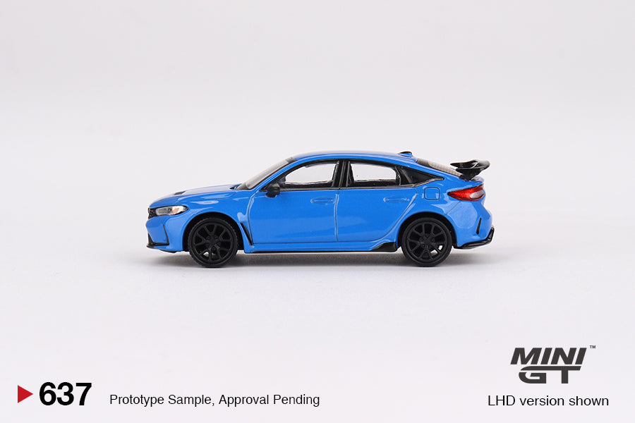 TSM Mini GT 1:64 Honda Civic Type R Boost Blue Pearl 2023