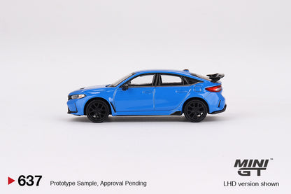 TSM Mini GT 1:64 Honda Civic Type R Boost Blue Pearl 2023