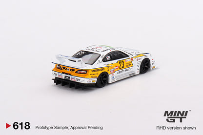 TSM Mini GT 1:64 Nissan LB-Super Silhouette S15 SILVIA #23 2022 Goodwood Festival of Speed