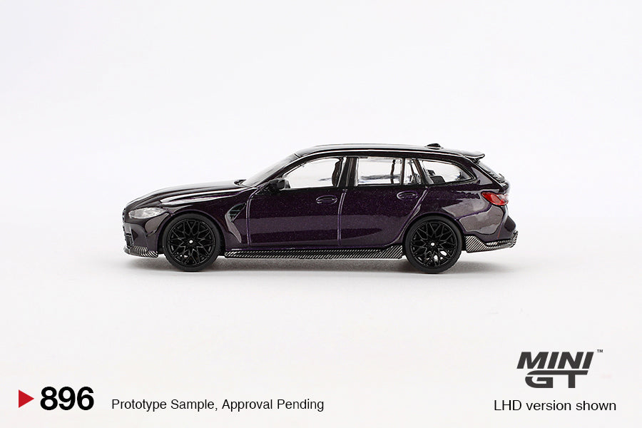 TSM Mini GT 1:64 BMW M3 M Performance Touring Daytona Violet (RHD)