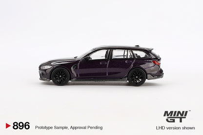 TSM Mini GT 1:64 BMW M3 M Performance Touring Daytona Violet (RHD)