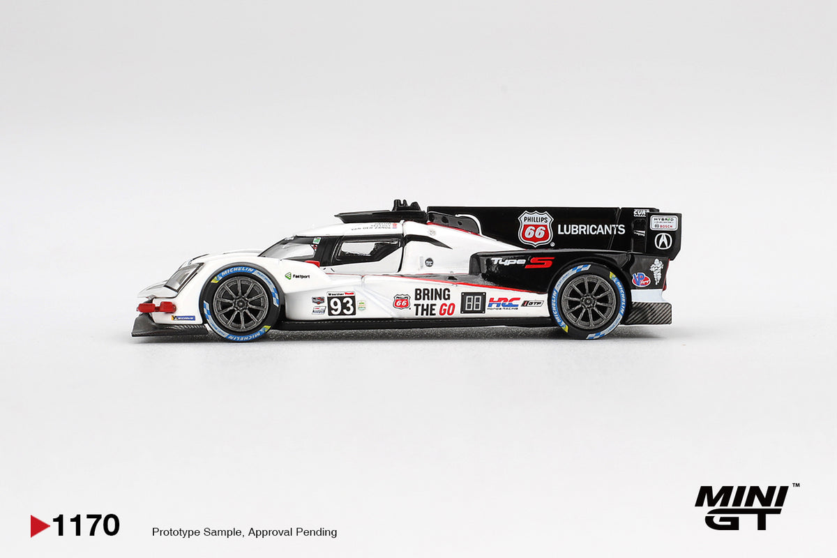 TSM Mini GT 1:64 Acura ARX-06 GTP #93 Acura Meyer Shank Racing 2025 IMSA Daytona 24 Hrs
