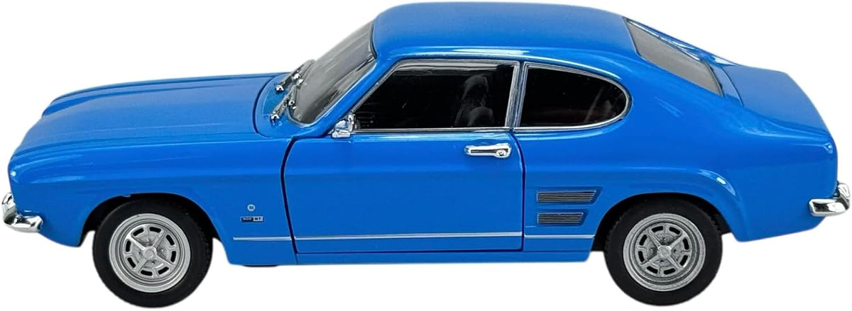 1:24 1969 Ford Capri Blue Diecast Model Car