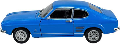 1:24 1969 Ford Capri Blue Diecast Model Car