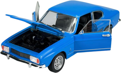 1:24 1969 Ford Capri Blue Diecast Model Car