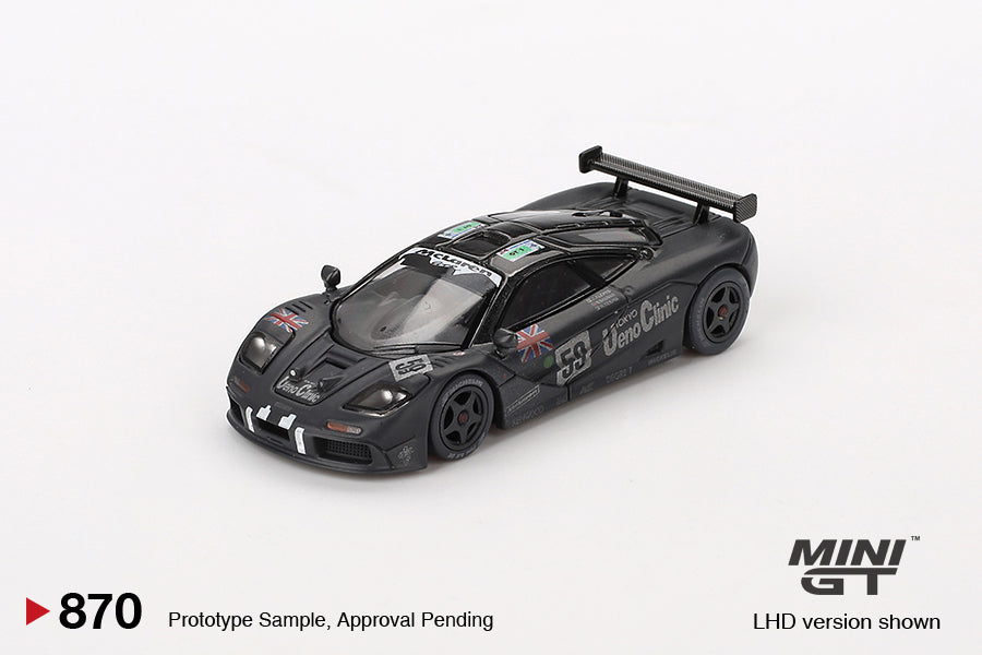 TSM Mini GT 1:64 McLaren F1 GTR #59 1995 Le Mans 24Hr Winner Post-Race Weathered