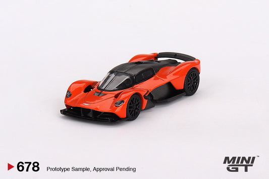 Mini GT 1:64 TSM Mini GT 1:64 Aston Martin Valkyrie Maximum Orange