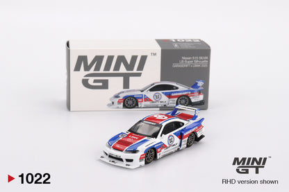 Mini GT Nissan LB-Super Silhouette S15 SILVIA GARASIDRIFT x LBWK 2025