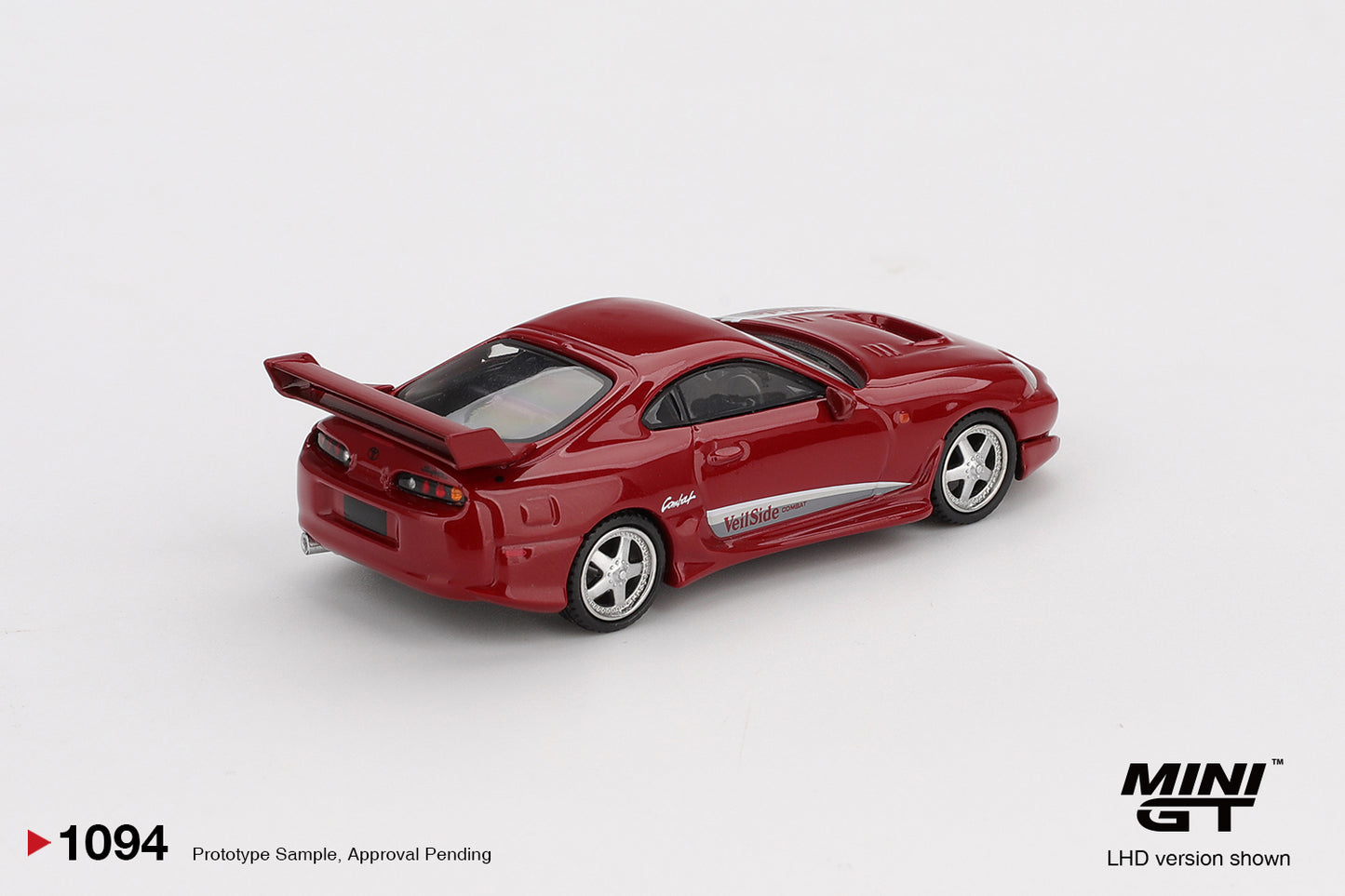 TSM Mini GT 1:64 Toyota Supra VeilSide Combat V-I Red RHD
