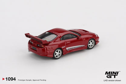TSM Mini GT 1:64 Toyota Supra VeilSide Combat V-I Red RHD