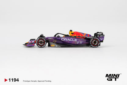 TSM Mini GT 1:64 Oracle Red Bull Racing RB19 #1 Max Verstappen 2023 F1 2023 Las Vegas GP Winner