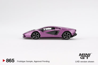 TSM Mini GT 1:64 Lamborghini Countach LPI 800-4 Viola 30th