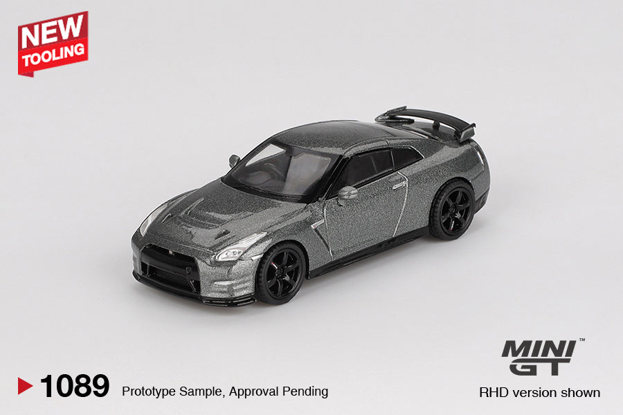 Mini GT 1:64 NISSAN GT-R 2013 Dark Metal Gray (NISMO R35 CRS Version)