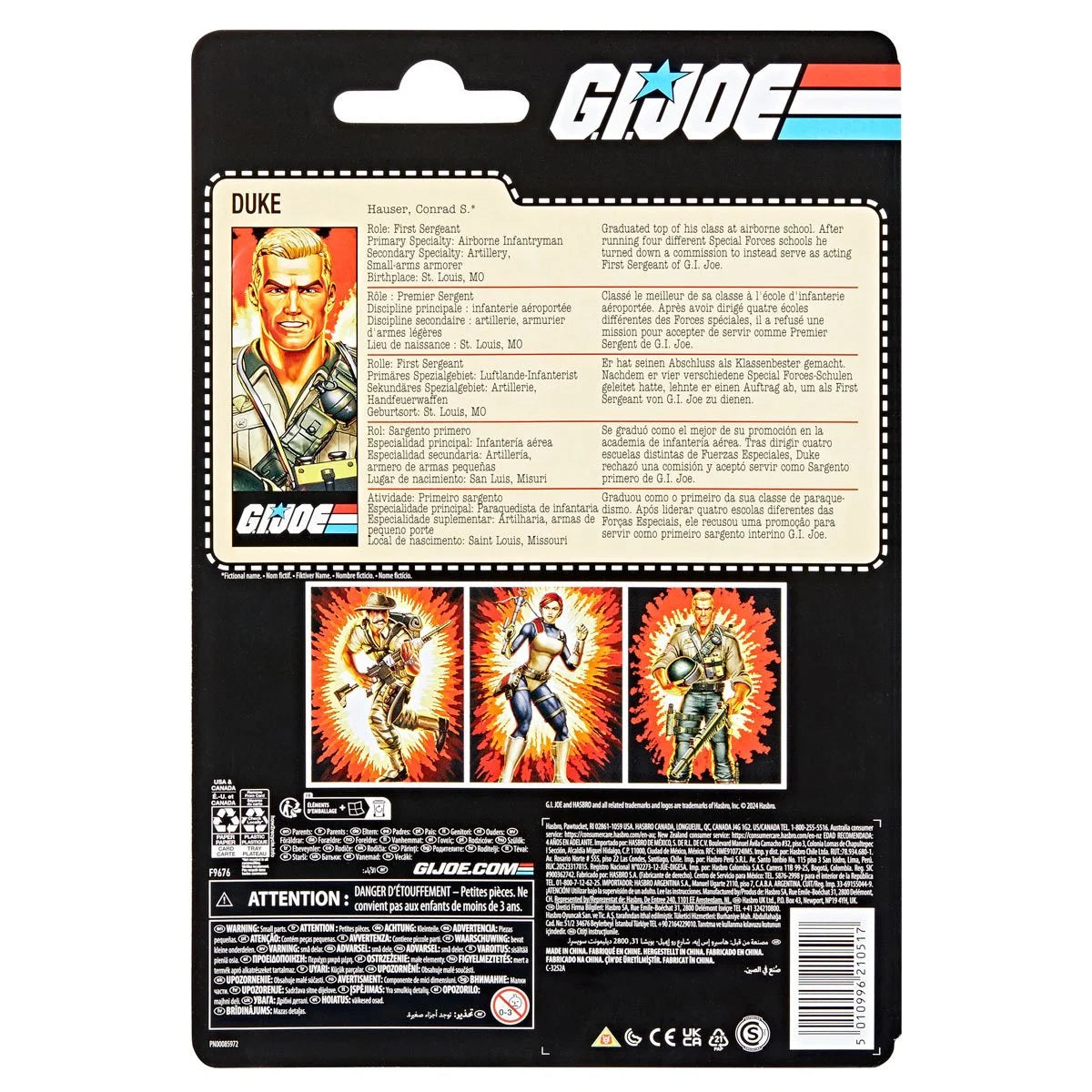 G.I. Joe Classified Retro Duke 6 inch Figure