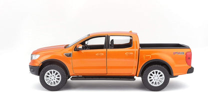 1:27 2019 Ford Ranger Orange Diecast Model Car