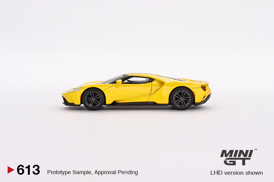 TSM Mini GT 1:64 Ford GT Triple Yellow