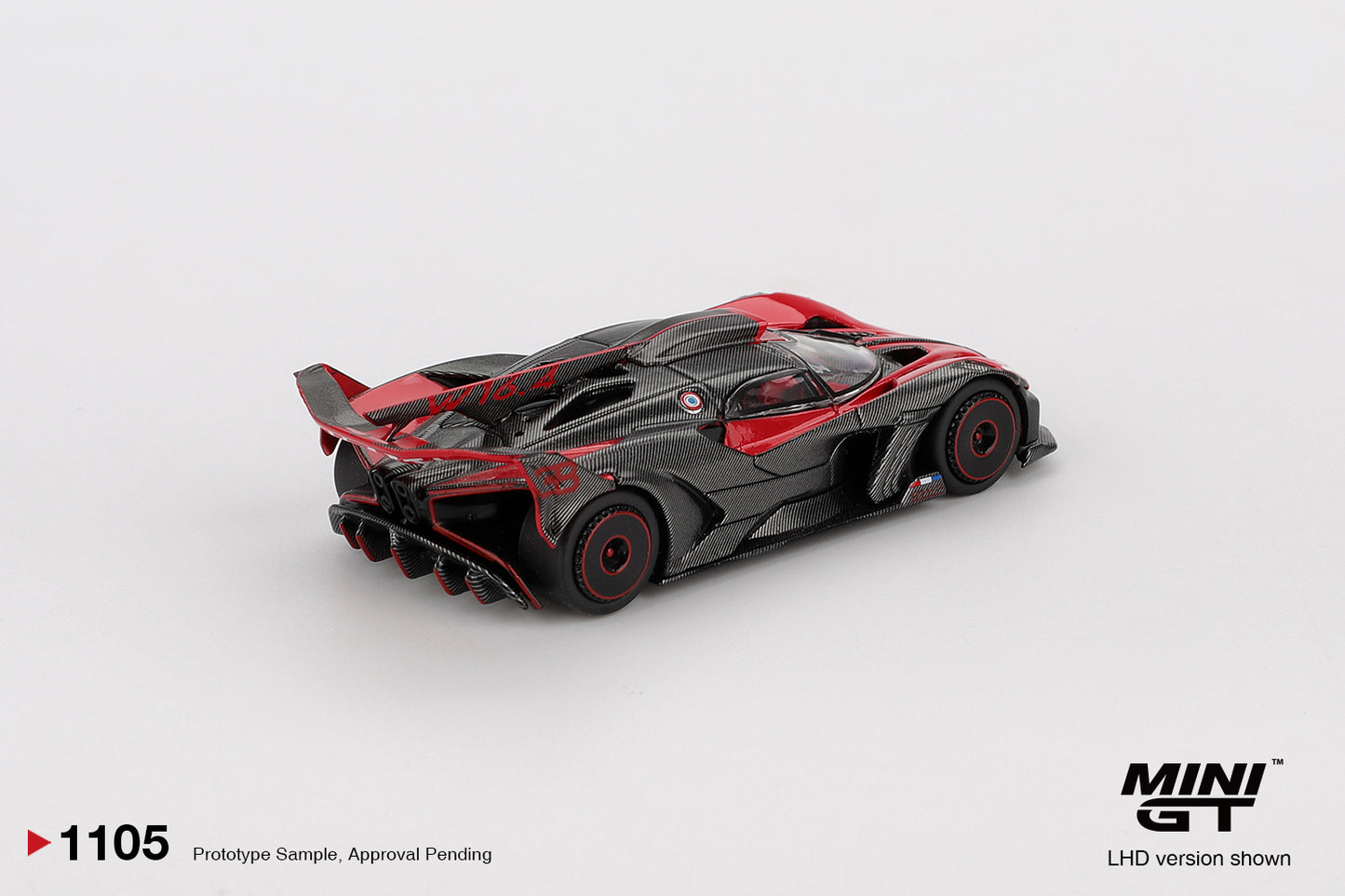 TSM Mini GT 1:64 Bugatti Bolide Red