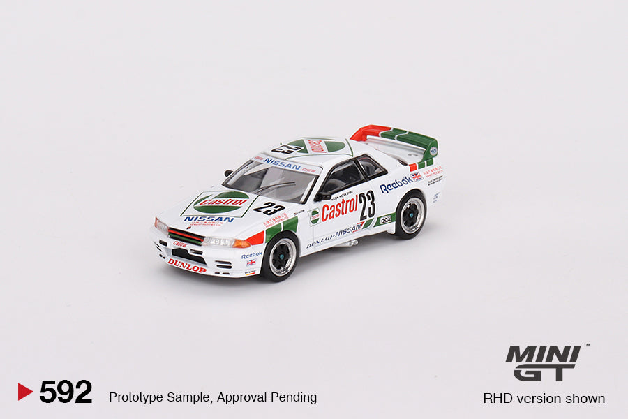 TSM Mini GT 1:64 Nissan Skyline GT-R (R32) Gr. A #23 1990 Macau Guia Race Winner