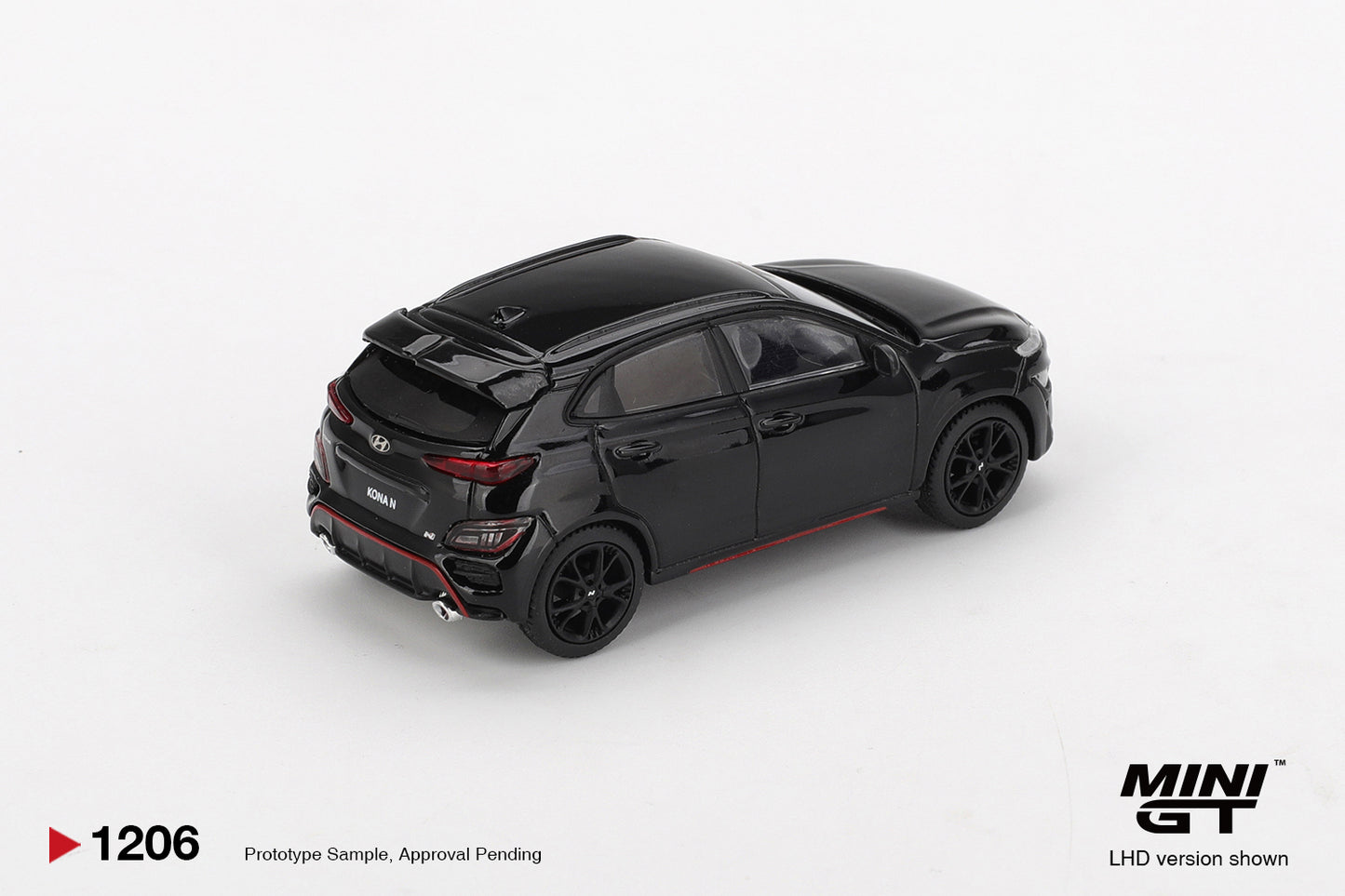 Mini GT 1:64 Hyundai KONA N Phantom Black LHD