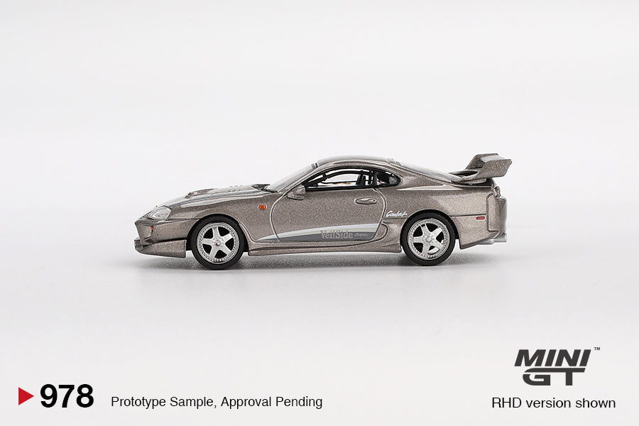 TSM Mini GT 1:64 Toyota Supra VeilSide Combat V-II Combat Grey RHD