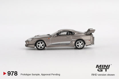 TSM Mini GT 1:64 Toyota Supra VeilSide Combat V-II Combat Grey RHD