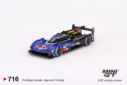 Mini GT 1:64 Cadillac V-Series.R #2 Cadillac Racing 2023 Le Mans 24 Hrs 3rd Place