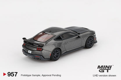TSM Mini GT 1:64 Ford Mustang Dark Horse 2024 Carbonized Gray