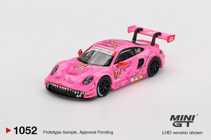TSM Mini GT 1:64 Porsche 911 GT3 R #77 AO Racing 2024 IMSA Road America