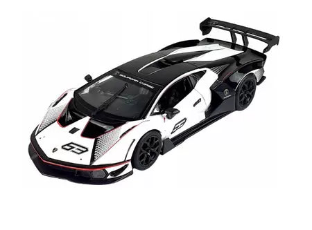 1:24 Lamborghini Essenza SCV12 White Diecast Model Car