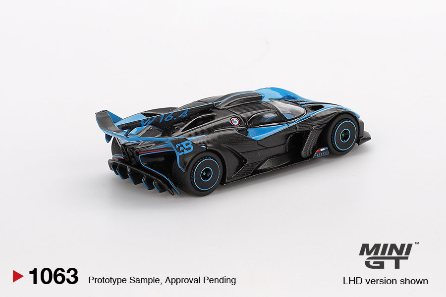TSM Mini GT 1:64 Bugatti Bolide Presentation LHD