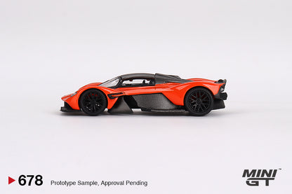 Mini GT 1:64 TSM Mini GT 1:64 Aston Martin Valkyrie Maximum Orange