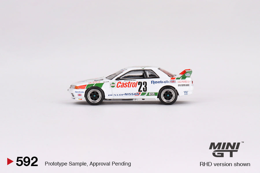 TSM Mini GT 1:64 Nissan Skyline GT-R (R32) Gr. A #23 1990 Macau Guia Race Winner