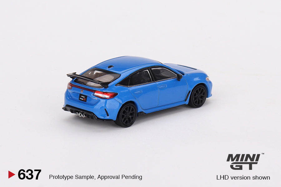 TSM Mini GT 1:64 Honda Civic Type R Boost Blue Pearl 2023