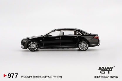 TSM Mini GT 1:64 Mercedes-Maybach S 680 Black RHD
