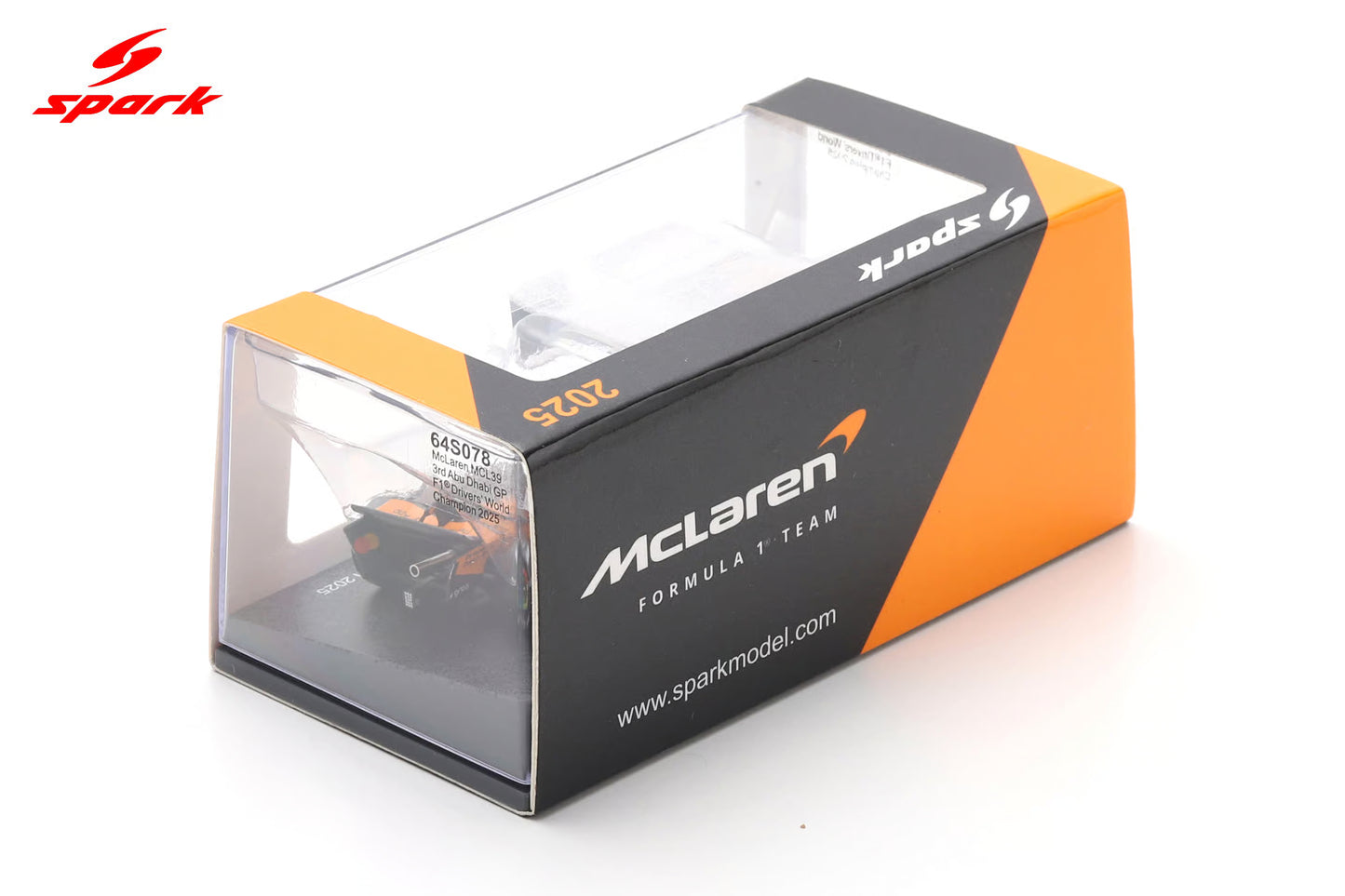 McLaren MCL39 No.4 3rd Abu Dhabi GP 2025 Lando Norris F1 Drivers World Championship 2025 1:64