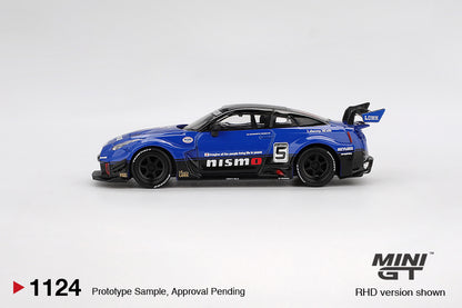 Mini GT 1:64 LB-Silhouette WORKS GT NISSAN 35GT-RR Ver.2 Blue