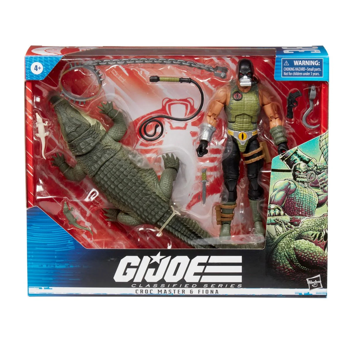 G.I. Joe Classified Croc Master & Fiona 6 inch Figure