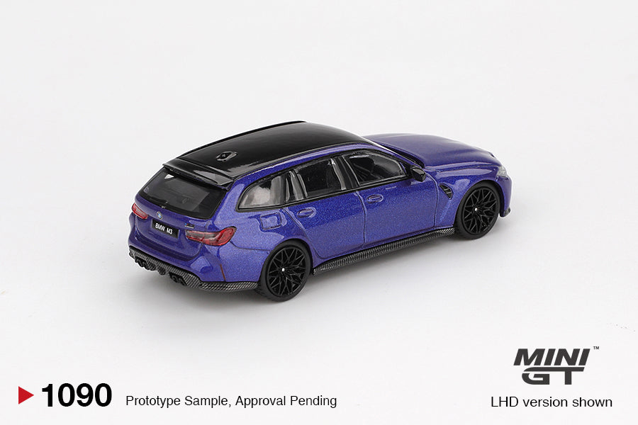TSM Mini GT 1:64 BMW M3 Competition Touring Portimao Blue Metallic RHD