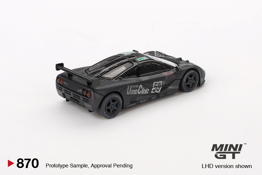TSM Mini GT 1:64 McLaren F1 GTR #59 1995 Le Mans 24Hr Winner Post-Race Weathered