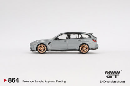 TSM Mini GT 1:64 BMW M3 Competition Touring Brooklyn Grey RHD