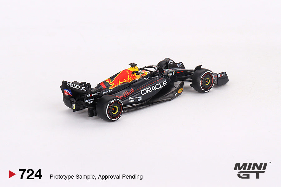 TSM Mini GT 1:64 Oracle Red Bull Racing RB19 #1  Max Verstappen  2023 F1  2023 Bahrain GP Winner