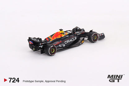 TSM Mini GT 1:64 Oracle Red Bull Racing RB19 #1  Max Verstappen  2023 F1  2023 Bahrain GP Winner